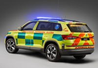 Škoda Kodiaq - ambulance. Foto: Škoda Auto