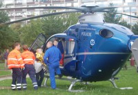 Vrtulník záchranné služby. Ilustrační foto