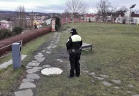 Kanál, do kterého muž spadl, zkontrolovali strážníci. Foto: MP Mladá Boleslav
